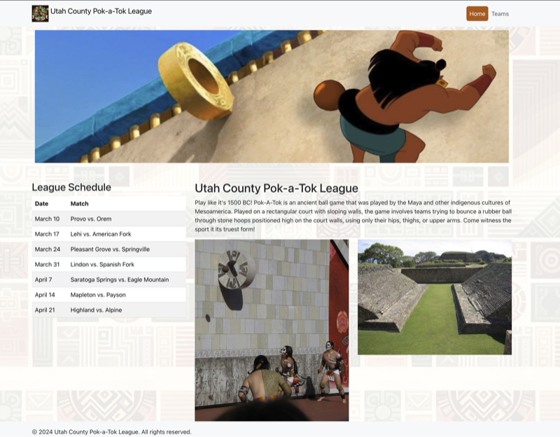 Pok-a-Tok Rec League